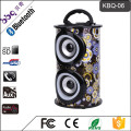 Stereo-Mobil-Radio-Boombox-Lautsprecher mit USB SD AUX-Lautsprecher tragbares Bluetooth-Audiosystem